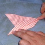 ハートの折り鶴(A)の折り方5