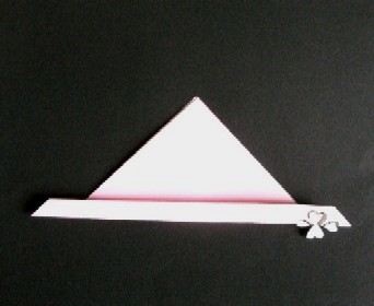 折り紙切り絵「変形折り鶴�V」説明4